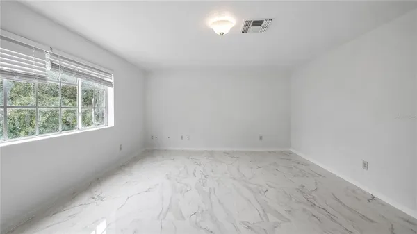 a view of a hallway with a elevator