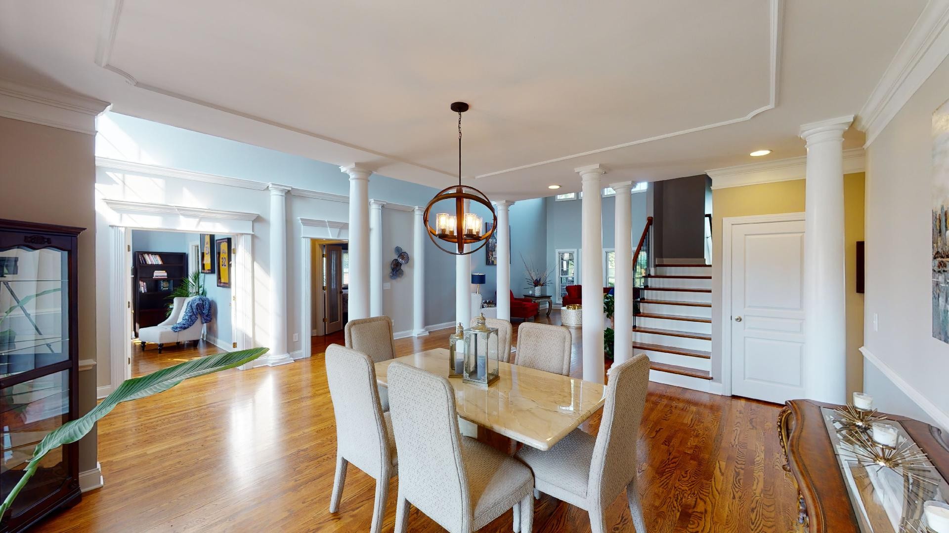 420 Ridgecrest Lane Lebanon, TN 37087 - Photo 5 of 29 a view of a dining room with furniture and wooden floor