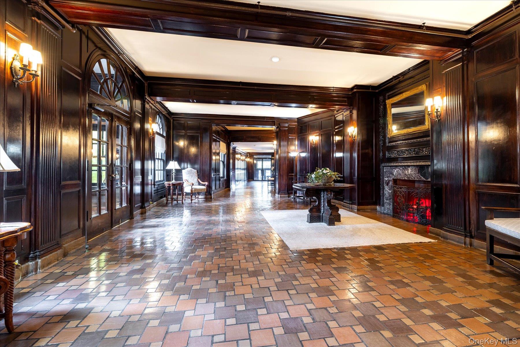 8 Barstow Road, Unit 4J Great Neck, NY 11021 - Photo 12 of 17 a view of lobby with patio area