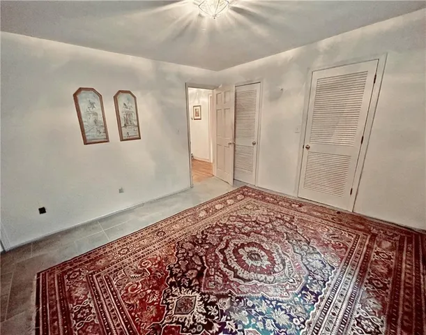 a view of empty room