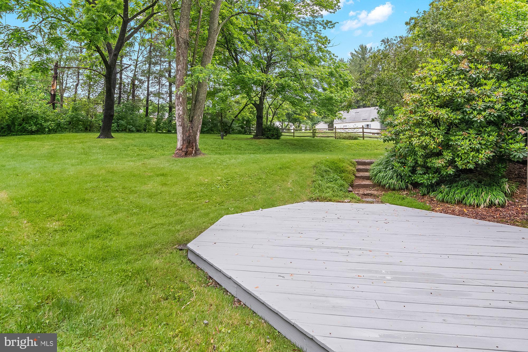 5412 Ridge Road Mount Airy, MD 21771 - Photo 31 of 38 Serene backyard retreat with deck.