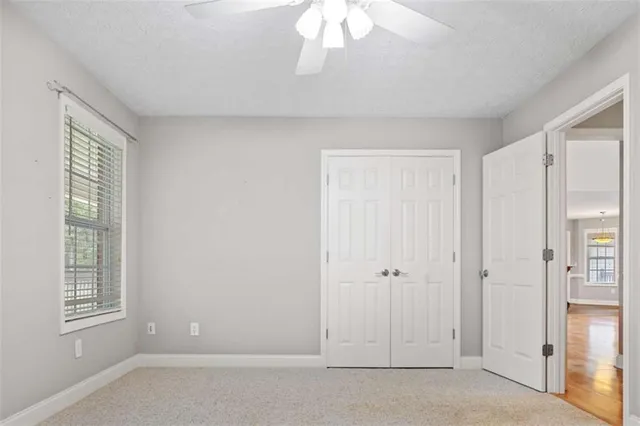 a view of a glass door with a glass door