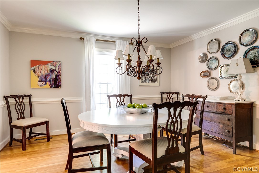 13507 Queensgate Road Midlothian, VA 23114 - Photo 10 of 45 a view of a dining room and a table and chairs