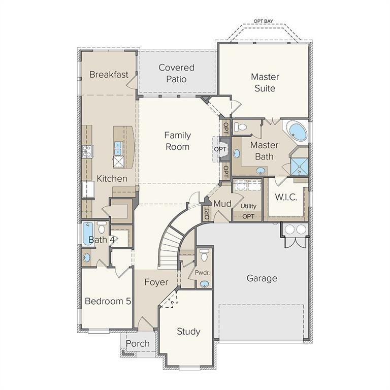 501 Anfield Circle Austin, TX 78738 - Photo 35 of 36 View of home floor plan