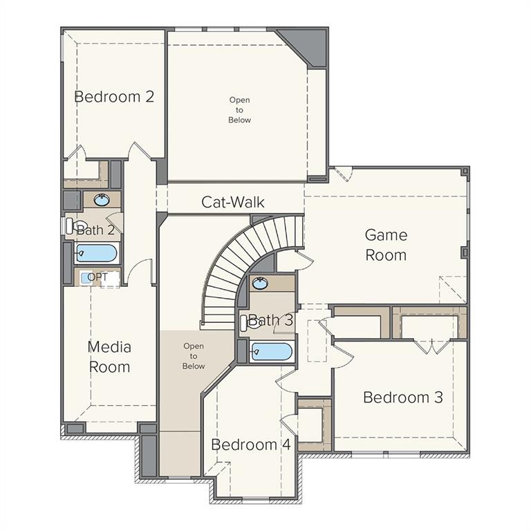 501 Anfield Circle Austin, TX 78738 - Photo 36 of 36 View of home floor plan