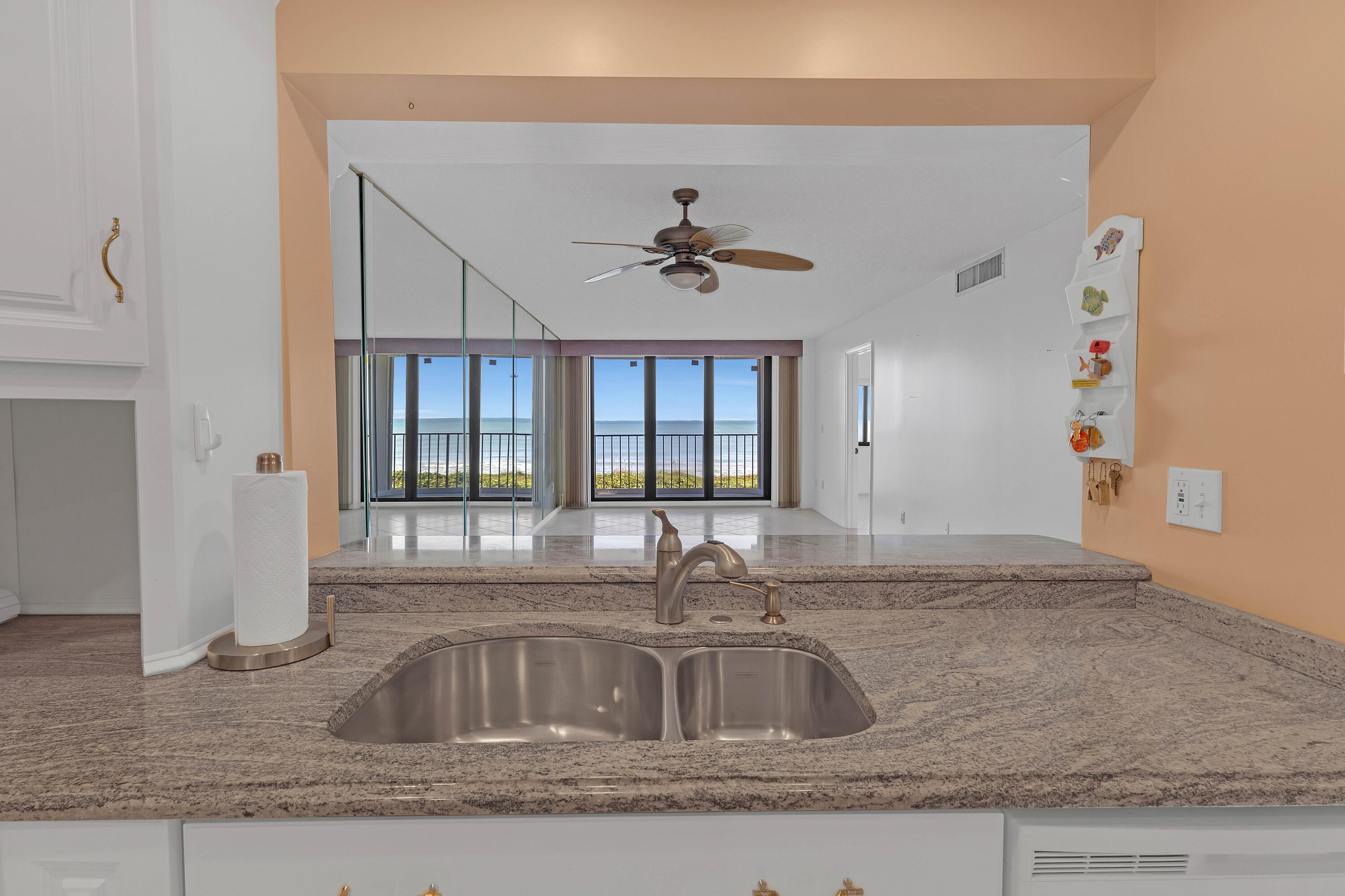 4200 North Hwy A1A, Unit 311 Hutchinson Island, FL 34949 - Photo 2 of 34 Living and Kitchen view