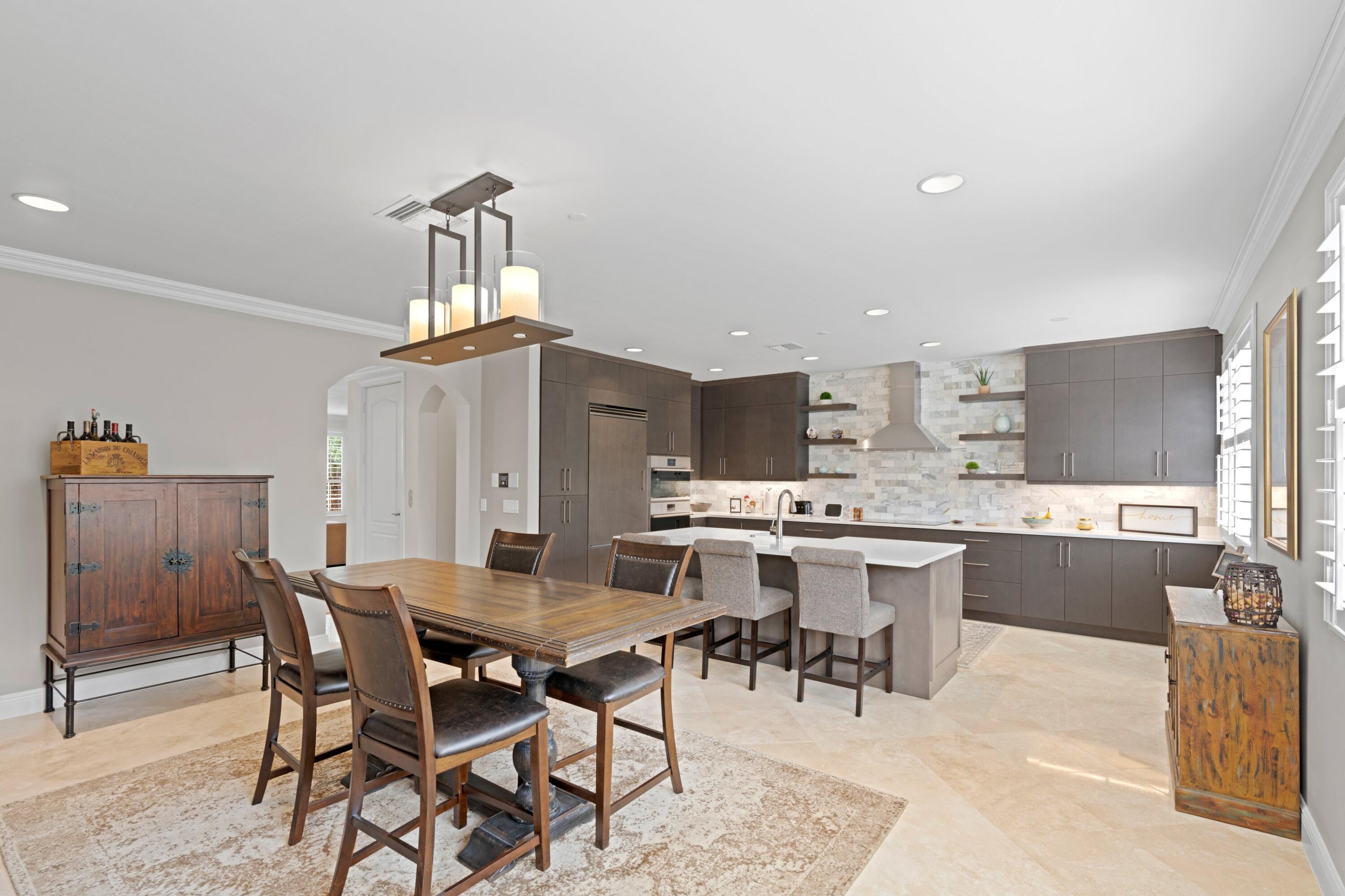 648 Northeast Francesca Lane Boca Raton, FL 33487 - Photo 15 of 40 a view of a dining room with furniture