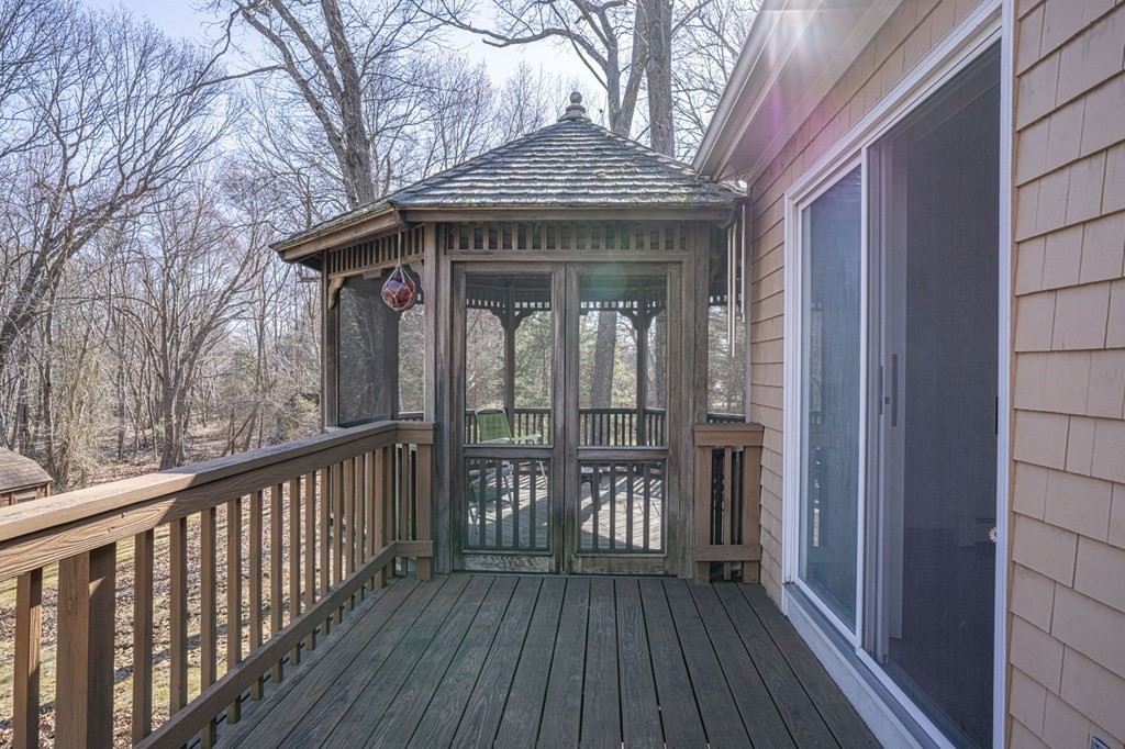 8 Highland Ridge Road Assonet, MA 02702 - Photo 5 of 37 a view of a wooden door with a large window