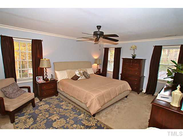 3217 Anderson Drive Raleigh, NC 27609 - Photo 12 of 25 The master bedroom is a nice size with good window placement and an awesome WIC! Master Bedroom