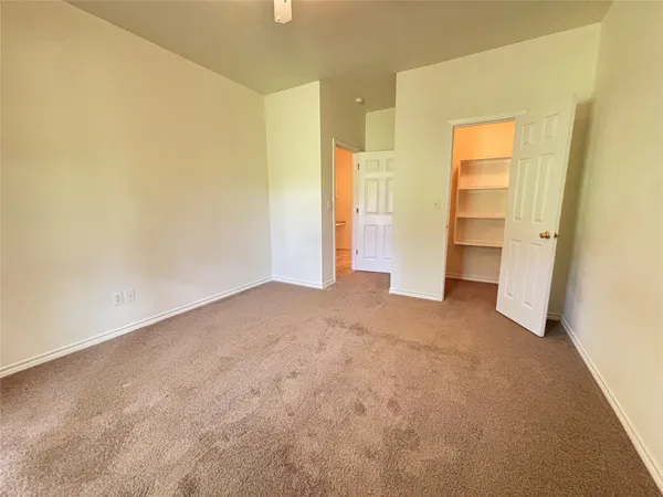 a view of empty room