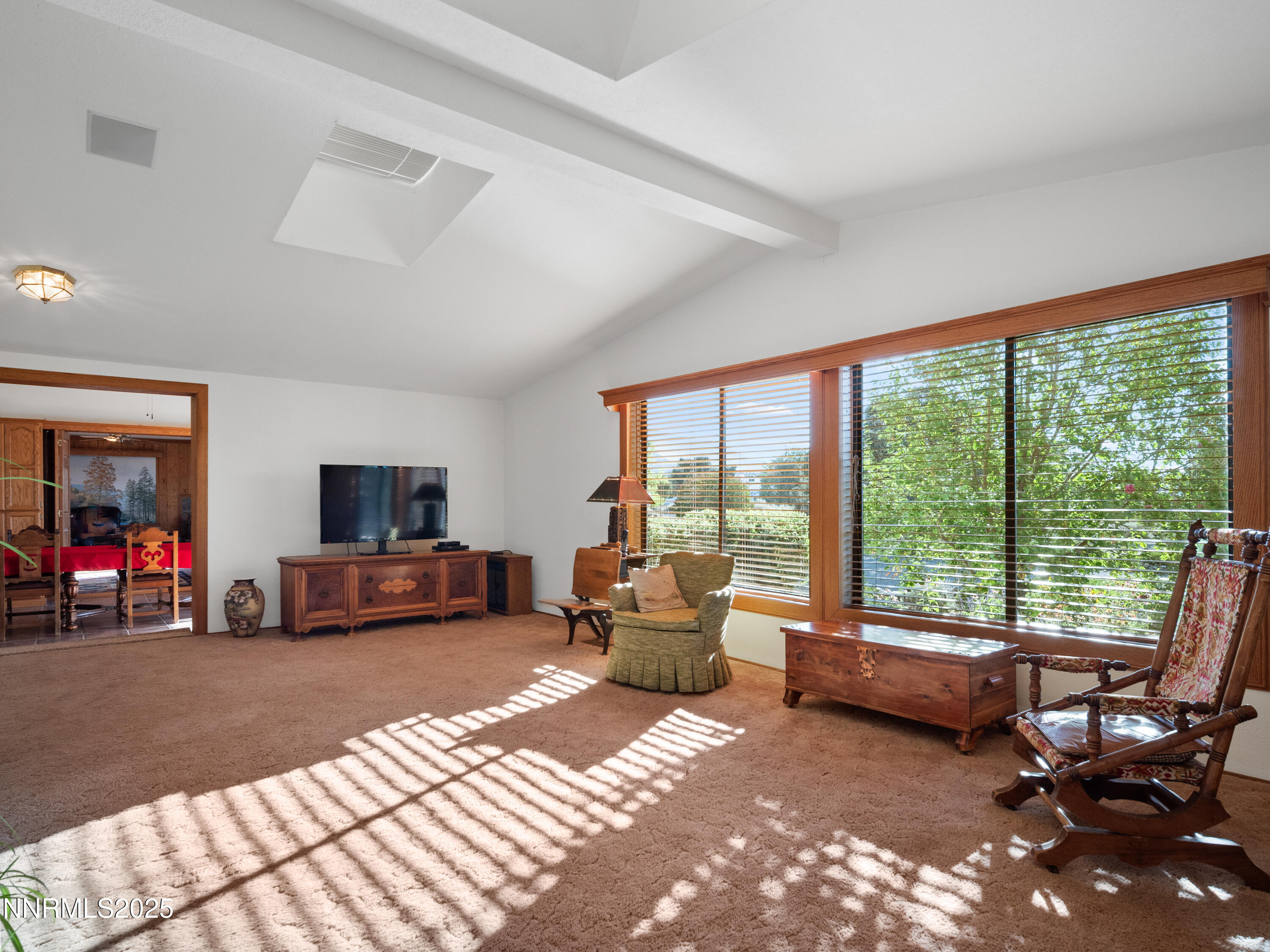 3670 Pine Nut Way Topaz Ranch Estates, NV 89444 - Photo 5 of 74 a living room with furniture and large windows