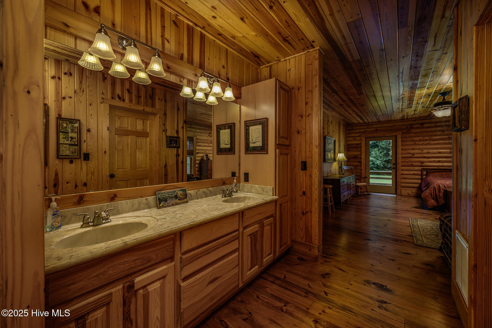 740 Log Cabin Road Arapahoe, NC 28510 - Photo 28 of 69 Primary Bedroom Dual Sink Vanity