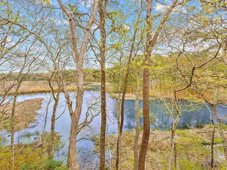 15 Riverview Avenue, Unit D Mashpee, MA 02649 - Photo 2 of 33 a backyard of a house with large trees