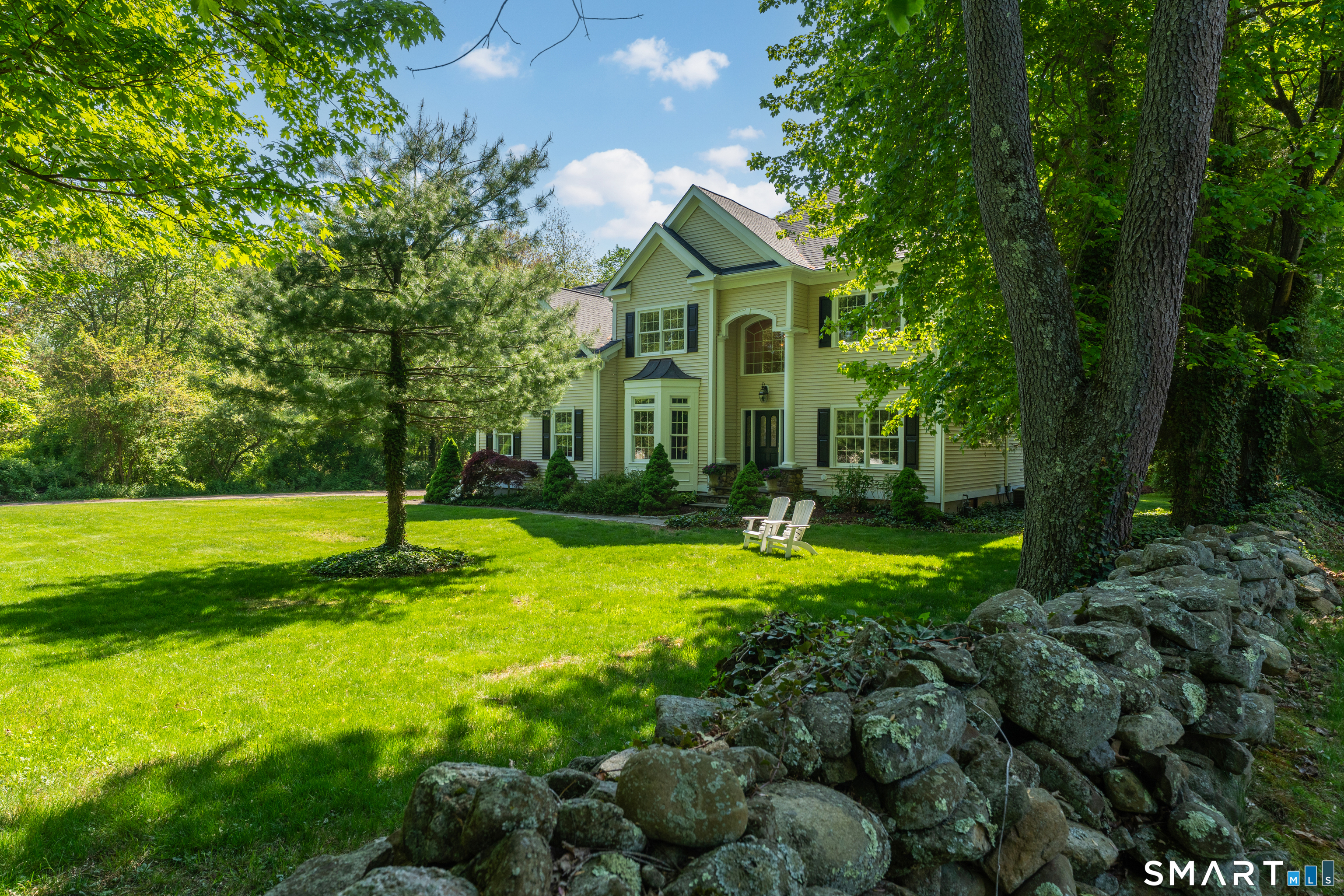 474 State Street Guilford, CT 06437 - Photo 3 of 40 a view of a house with swimming pool and garden