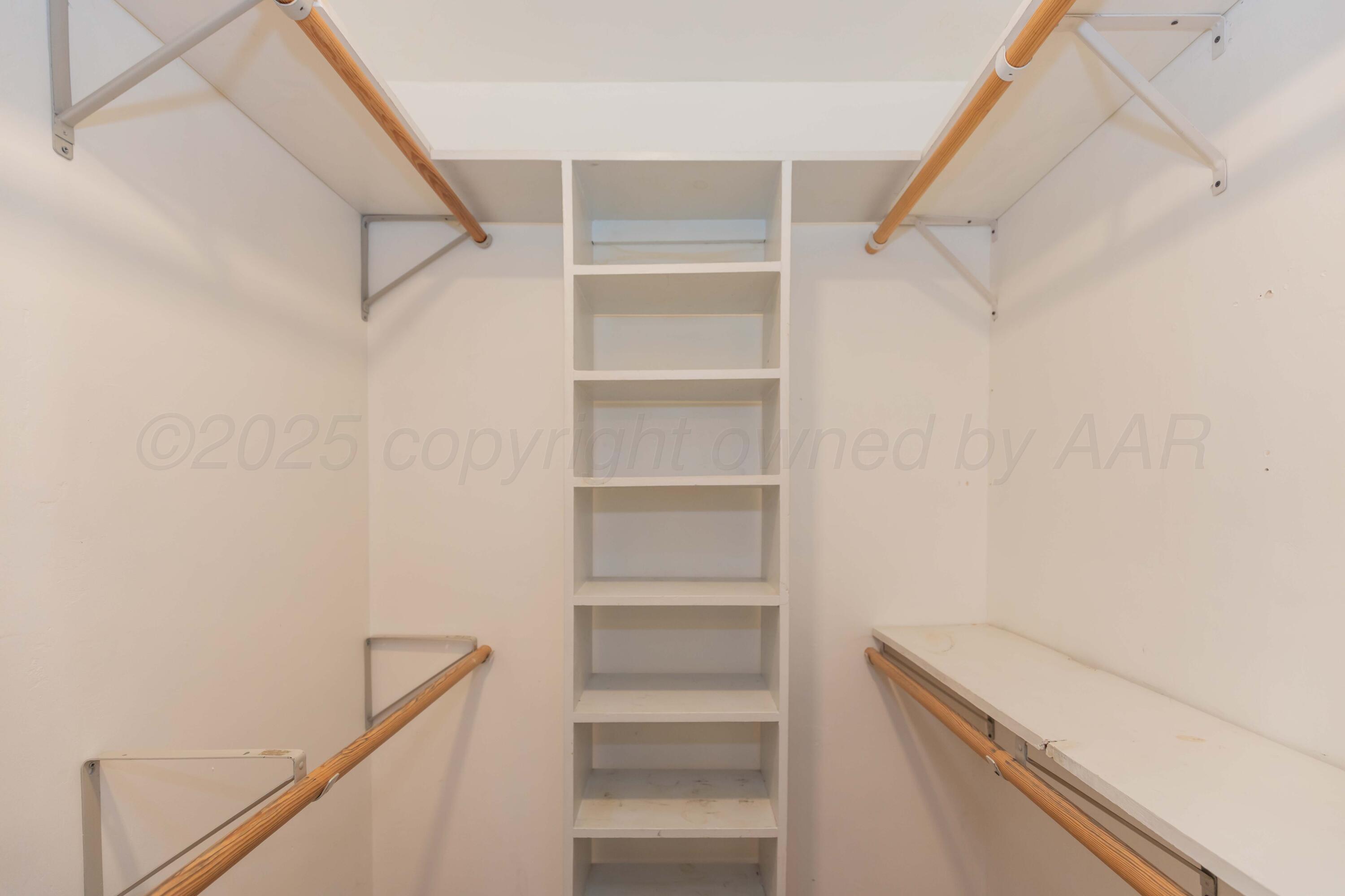 3513 Concord Road Amarillo, TX 79109 - Photo 23 of 45 a view of an empty walk in closet