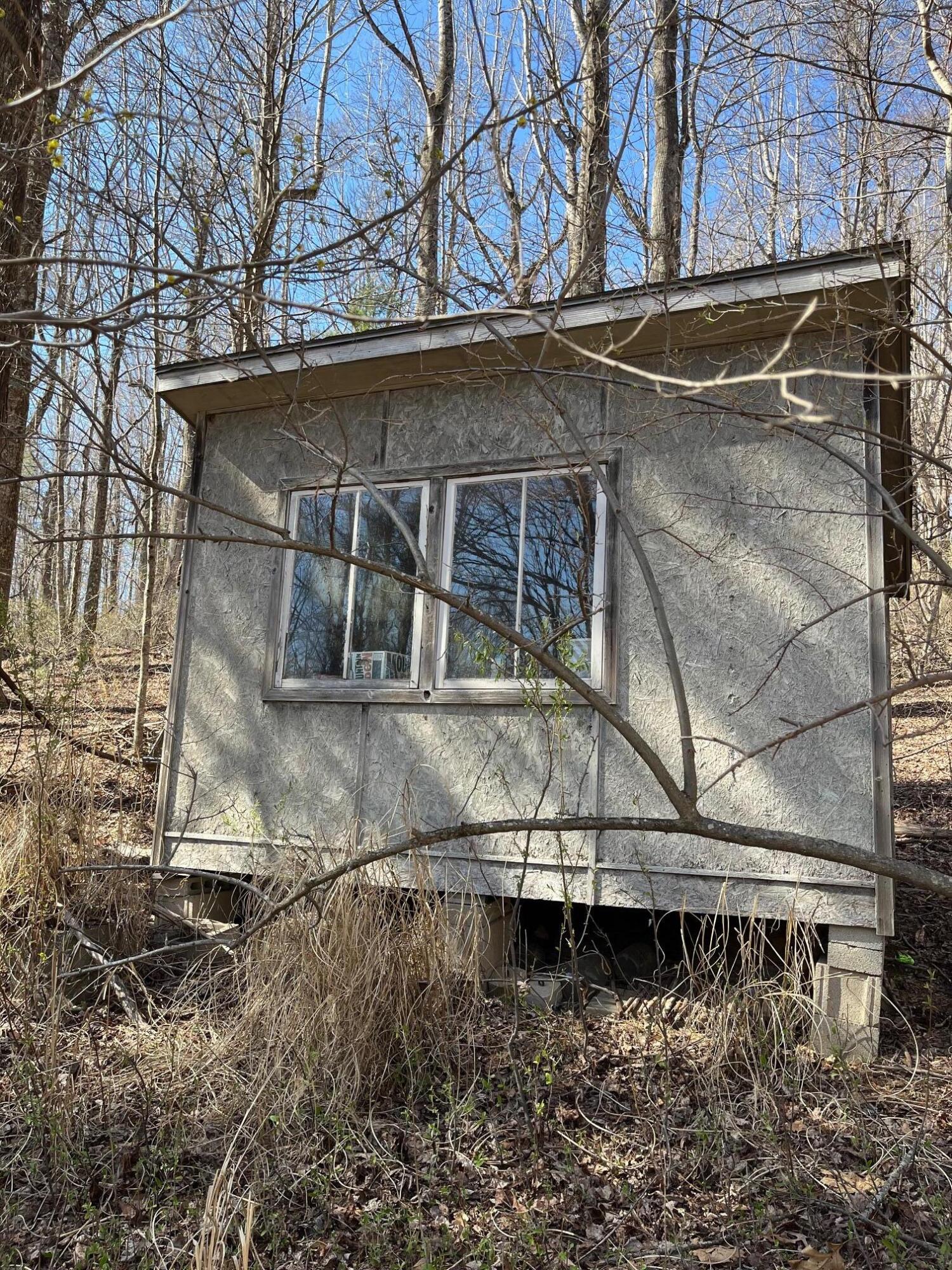 9737 Pine Forest Road Northeast Copper Hill, VA 24079 - Photo 24 of 41 a view of backyard with wooden fence and large trees