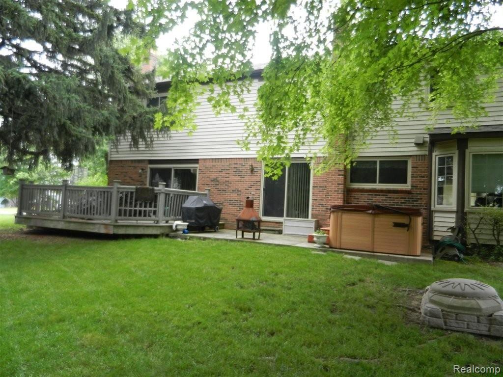 741 Baker Street Rochester, MI 48307 - Photo 12 of 14 Rear View of home