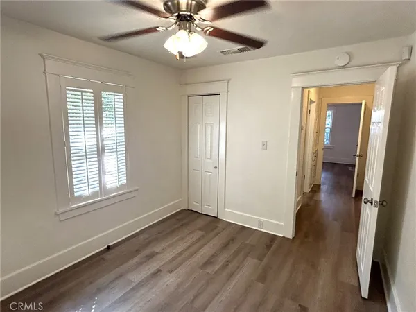 wooden floor in an empty room