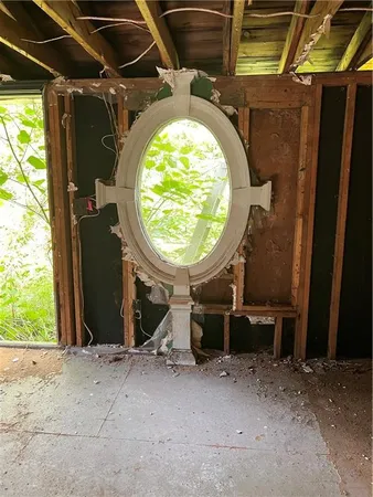 a close view of bathroom