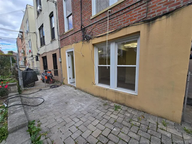 a view of a building with many windows
