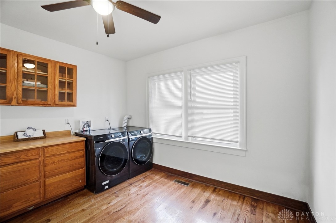 25 Englewood Road Springfield, OH 45504 - Photo 29 of 66 They created a first floor laundry room complete with a half bath! The appliances convey with the property.