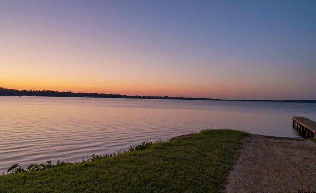 a view of an ocean and beach