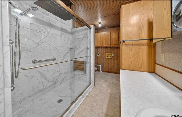 a view of a bathroom