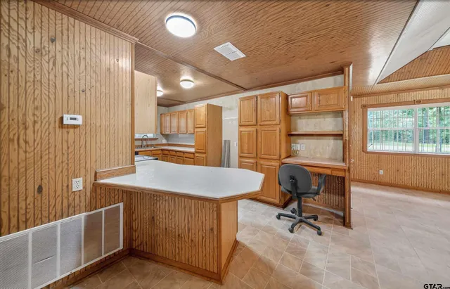 a room with gym equipment