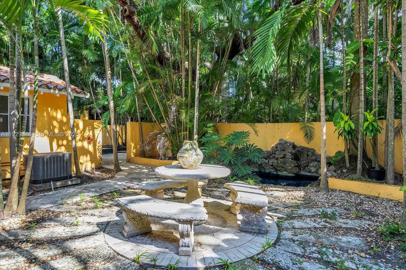 4190 Ingraham Highway Miami, FL 33133 - Photo 23 of 26 a view of a backyard with sitting area