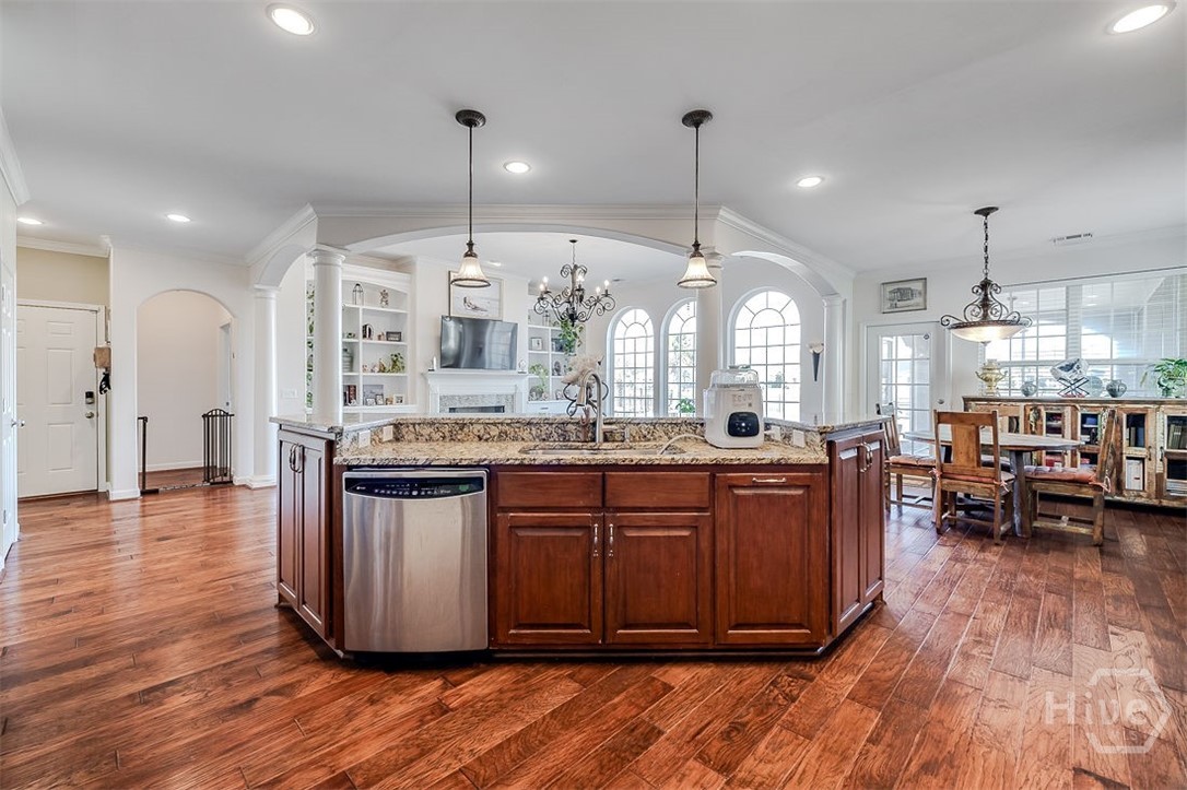 663 Wyndham Way Pooler, GA 31322 - Photo 22 of 66 Kitchen Island