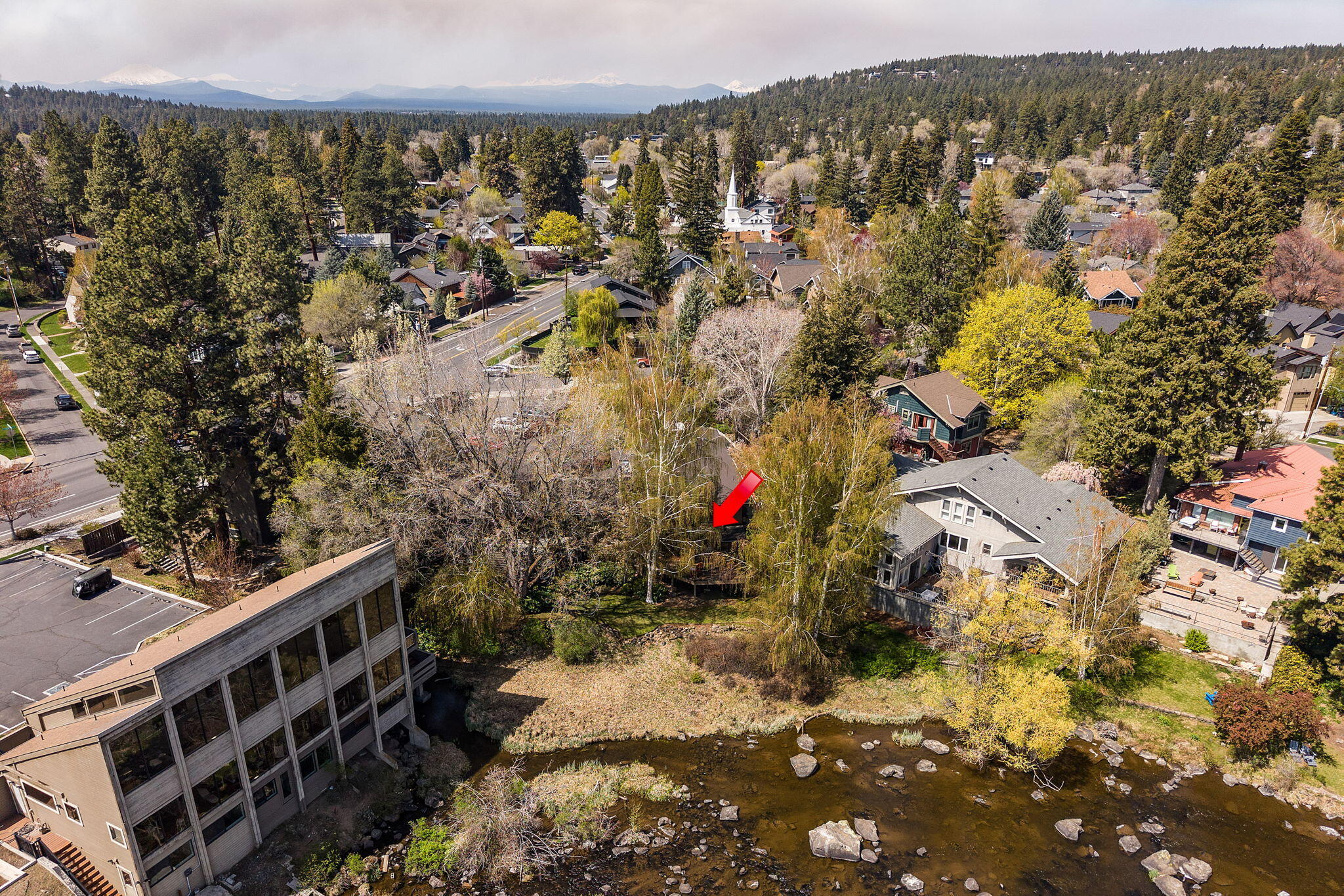 1414 Northwest Awbrey Road, Unit A Bend, OR 97703 - Photo 30 of 35 Location along river