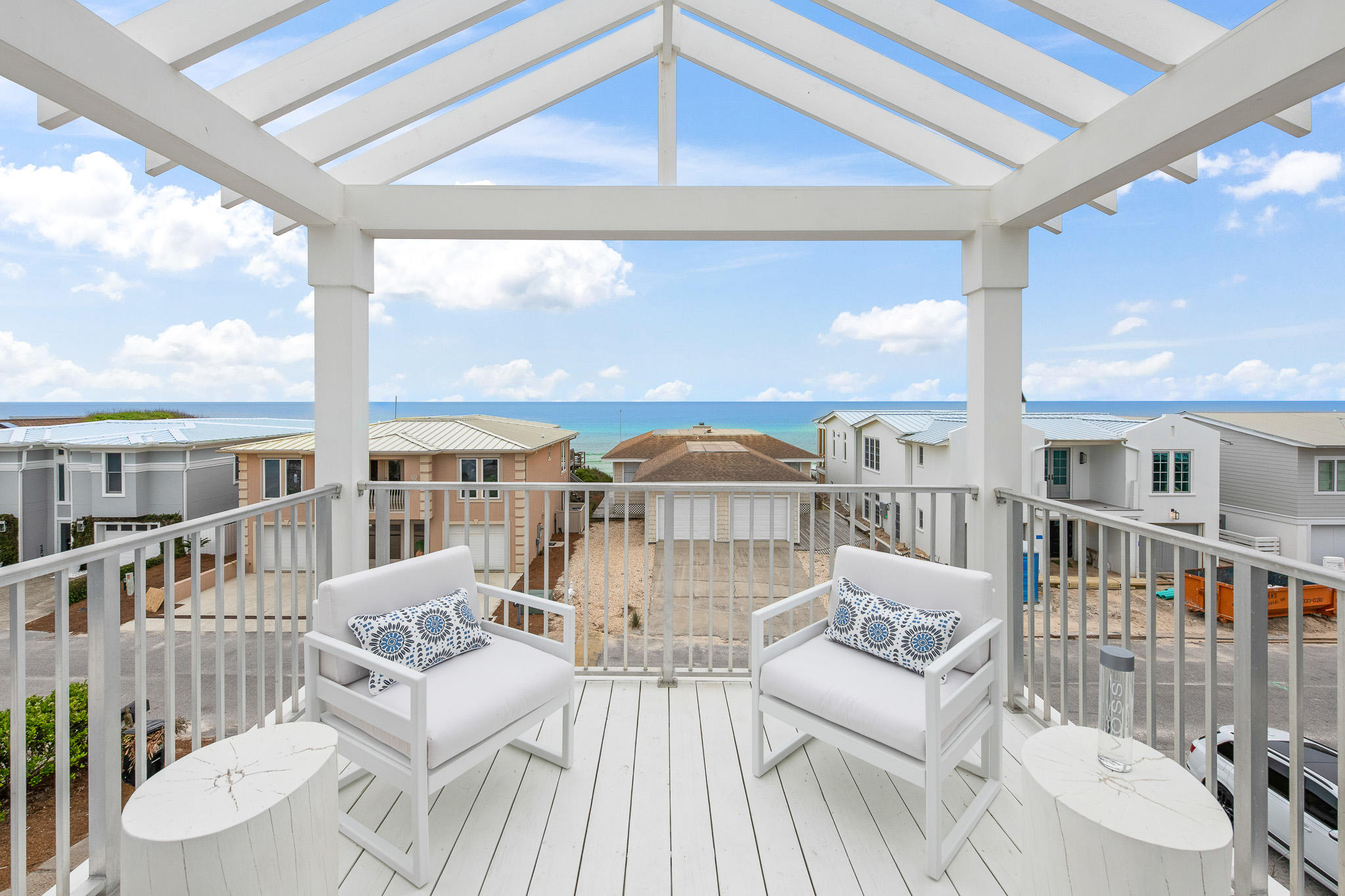 207 Sand Cliffs Drive Inlet Beach, FL 32461 - Photo 25 of 26 a view of a balcony with furniture