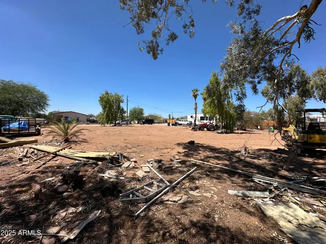a view of snow on the road