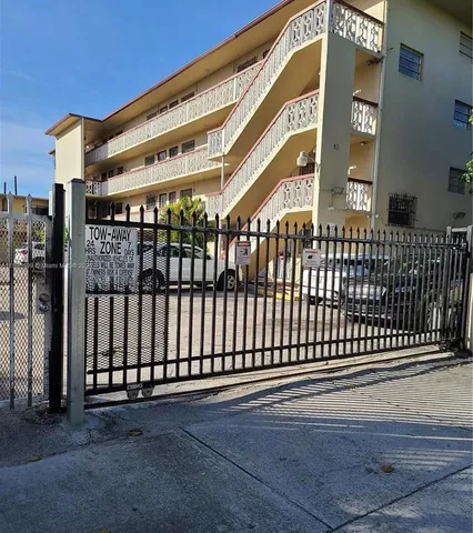 a view of a large building