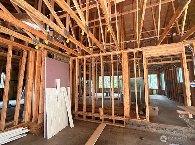 821 East Olde Lyme Road Shelton, WA 98584 - Photo 2 of 33 a view of a room with wooden floor