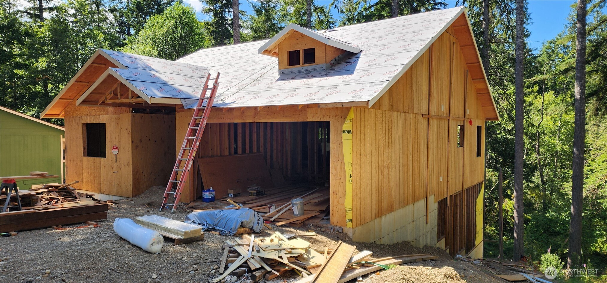 821 East Olde Lyme Road Shelton, WA 98584 - Photo 30 of 33 a view of backyard of the house