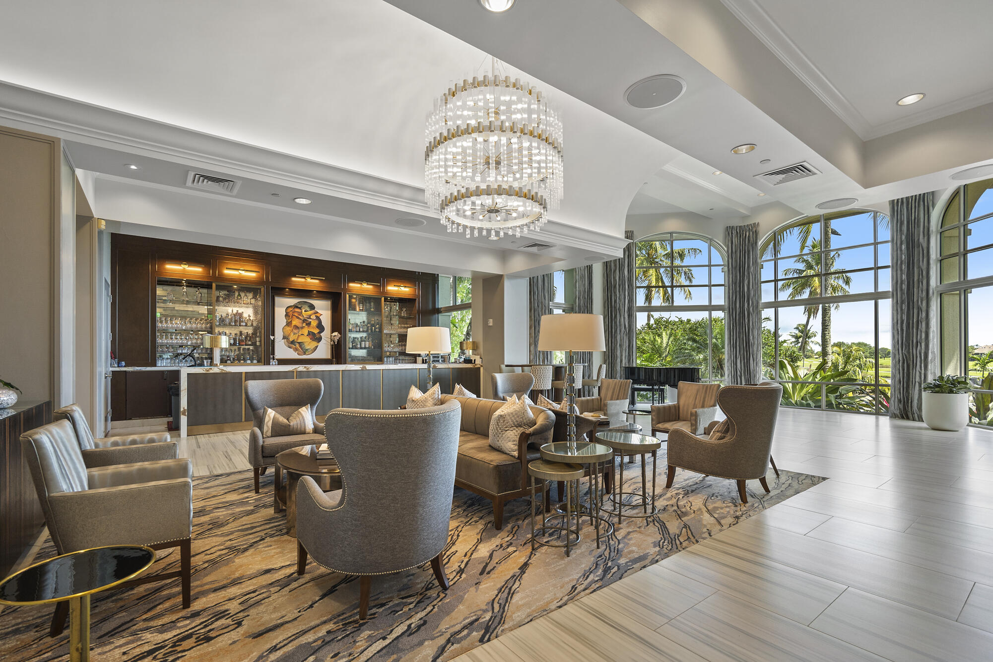 20080 Boca W Drive, Unit 447 Boca Raton, FL 33434 - Photo 78 of 110 Boca West Clubhouse - Lobby Bar