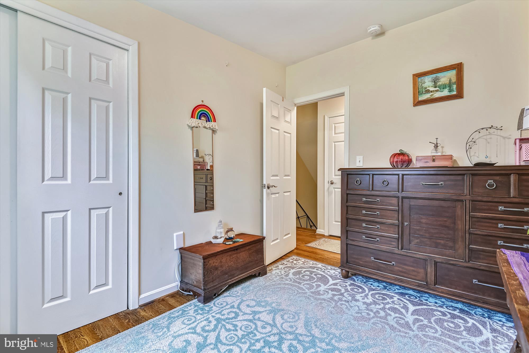 6805 Barnett Road Baltimore, MD 21239 - Photo 21 of 37 Second bedroom, rug over hardwoods!
