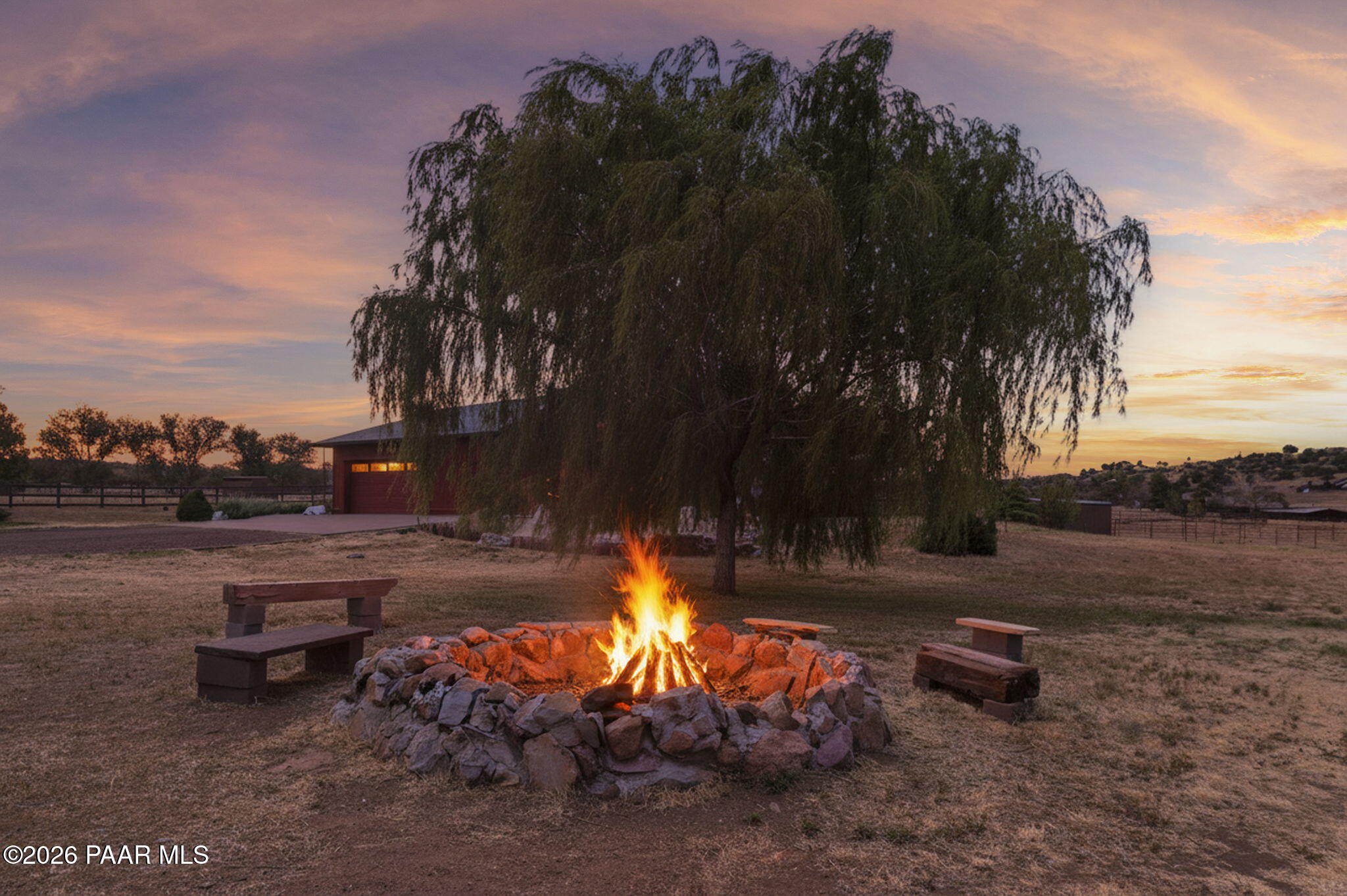 5275 West Stazenski Road Prescott, AZ 86305 - Photo 37 of 64 37-Firepit VT