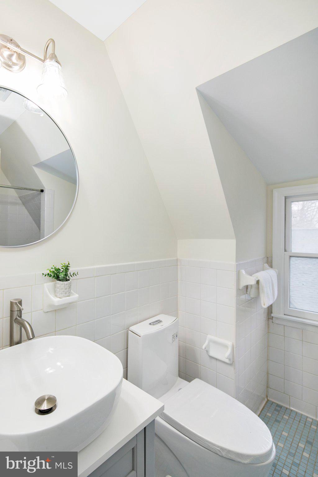 426 Pershing Drive Silver Spring, MD 20910 - Photo 20 of 36 Upper level shared bath w/ new vanity & fixture