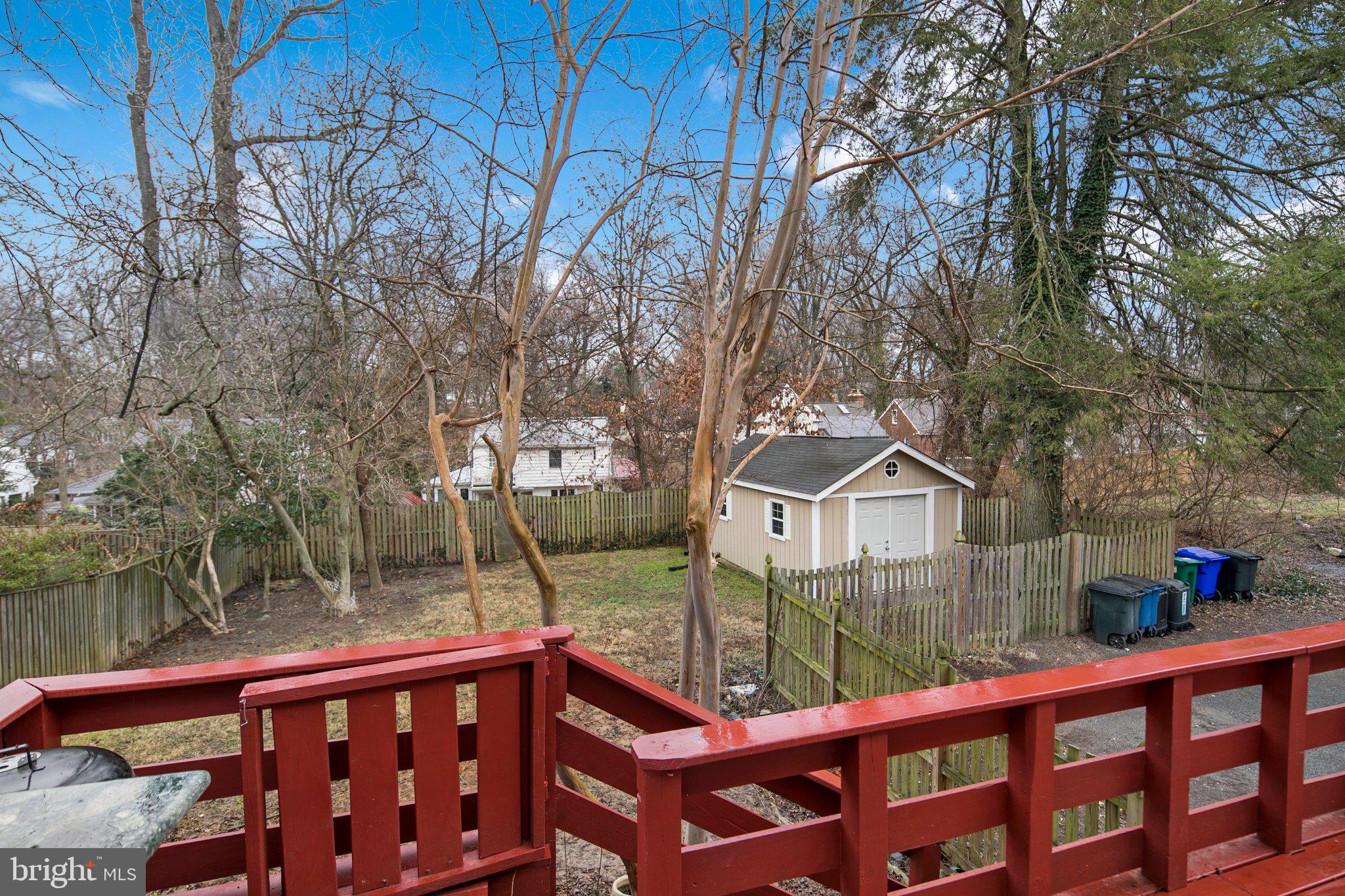 426 Pershing Drive Silver Spring, MD 20910 - Photo 33 of 36 Spacious Rear Yard
