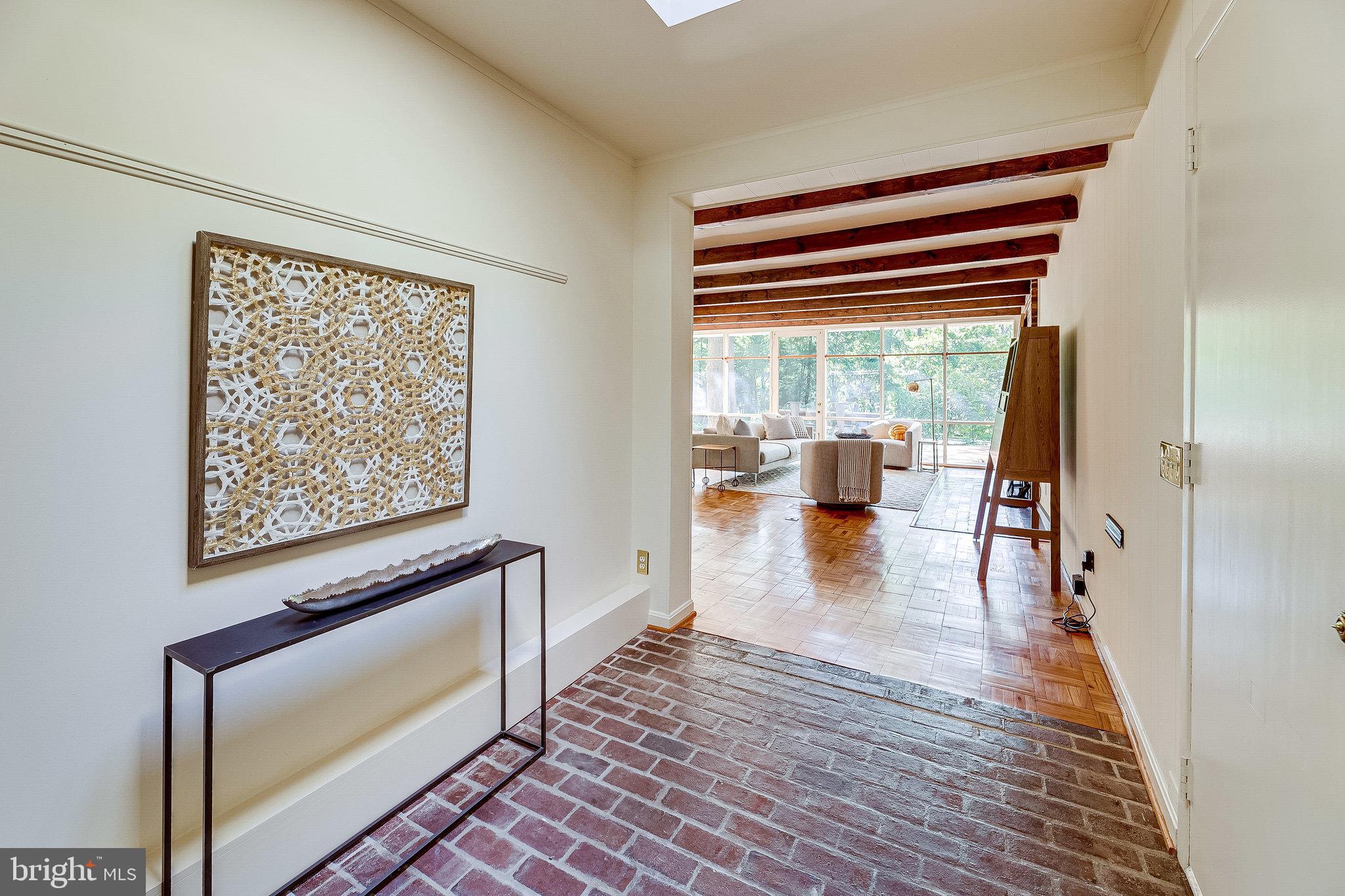 1952 Marthas Road Alexandria, VA 22307 - Photo 2 of 32 Foyer entry with skylights and walk-in closet