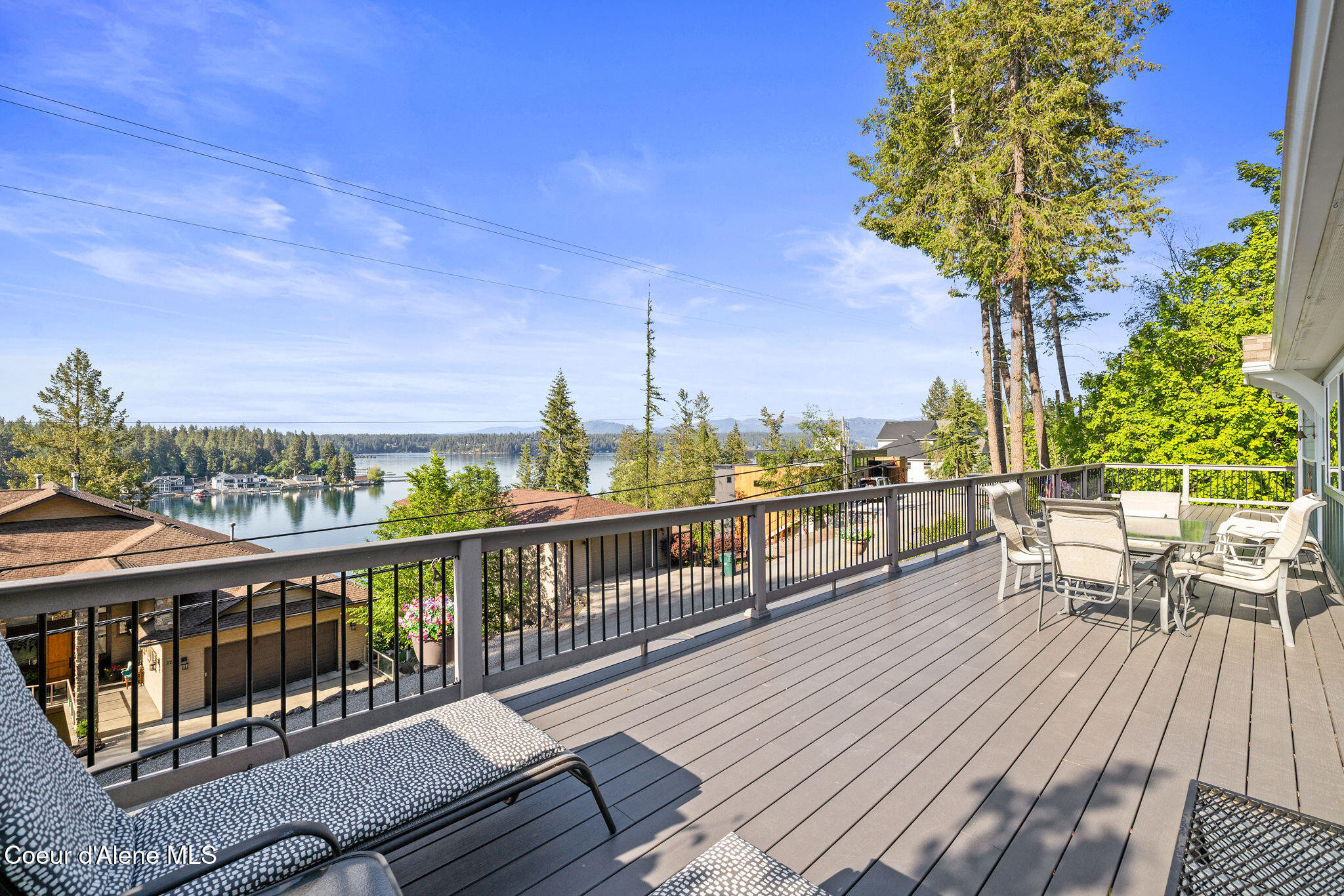 2272 East Upper Hayden Lake Road Hayden, ID 83835 - Photo 9 of 42 Trex Deck w/Views