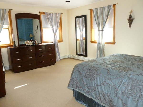 160 State Road Phillipston, MA 01331 - Photo 15 of 30 a bedroom with a bed and a mirror on dresser