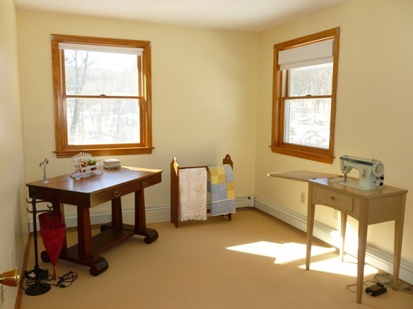 160 State Road Phillipston, MA 01331 - Photo 19 of 30 a view of a workspace with furniture and a window