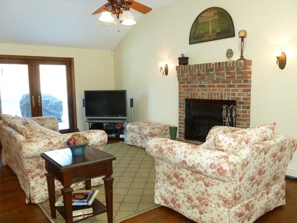 160 State Road Phillipston, MA 01331 - Photo 6 of 30 a living room with furniture a fireplace and a flat screen tv