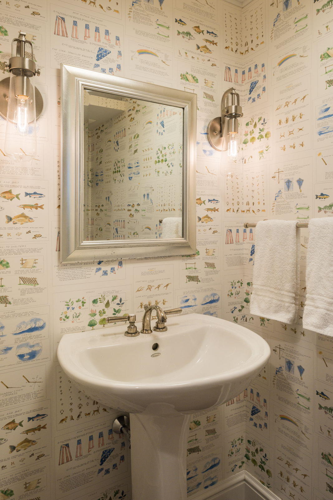 19 Birch Road Darien, CT 06820 - Photo 11 of 21 a bathroom with a sink and a mirror