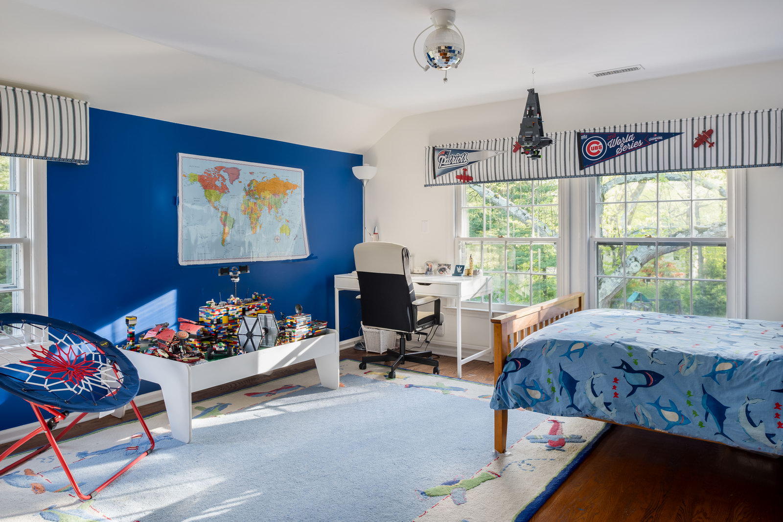 19 Birch Road Darien, CT 06820 - Photo 15 of 21 a bedroom with bed and a window