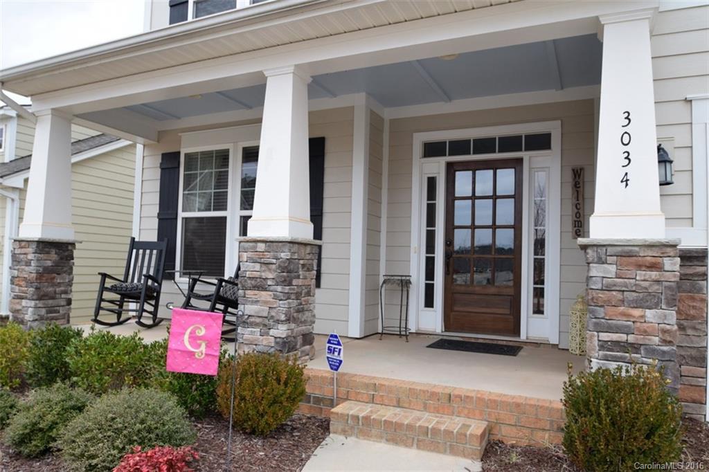 3034 Fallondale Road Waxhaw, NC 28173 - Photo 2 of 22 front view of front door of house