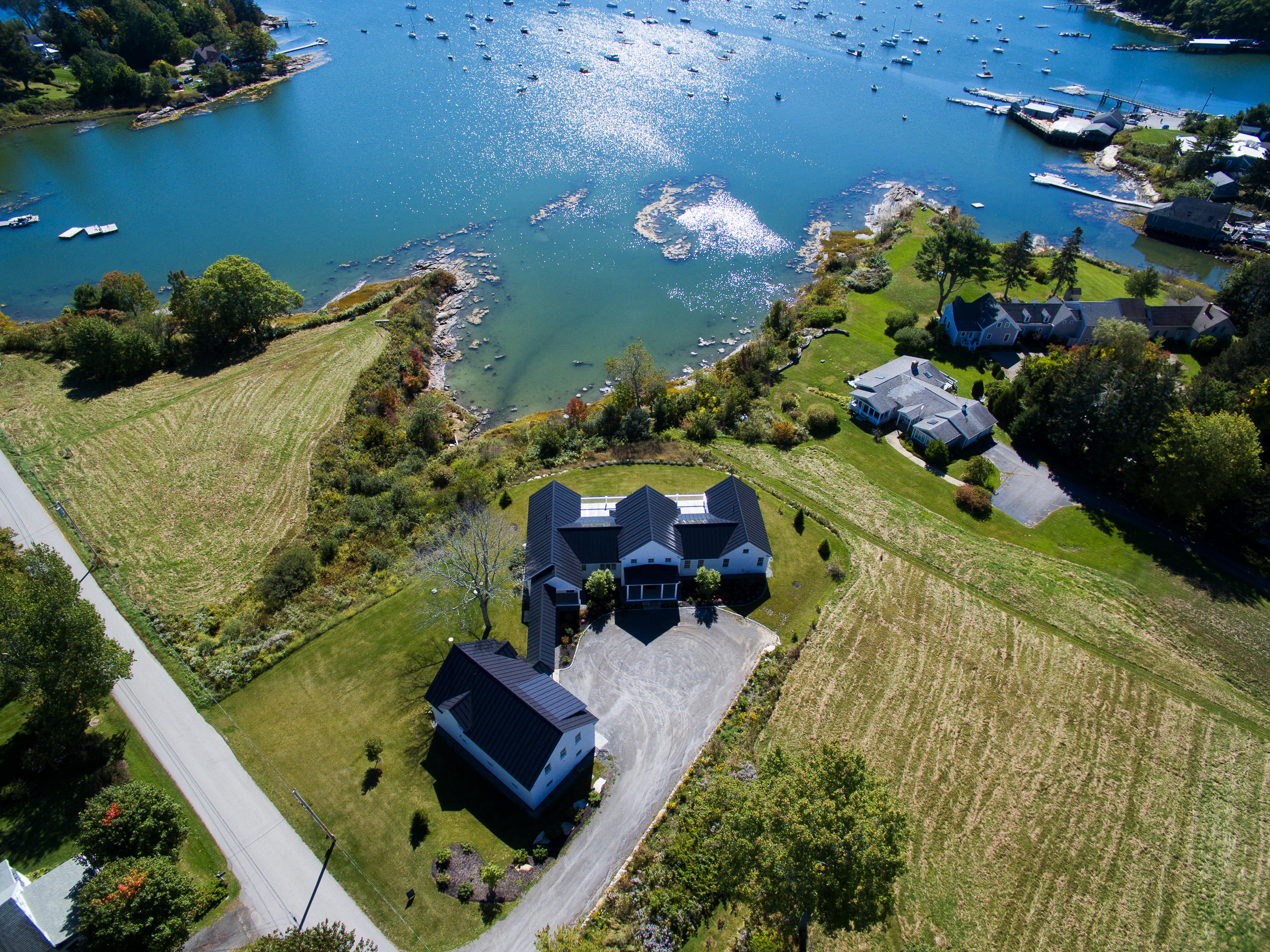 9 Northern Point Road Round Pond, ME 04564 - Photo 59 of 61 06-9NorthernPtRd-Aerial-SBS-